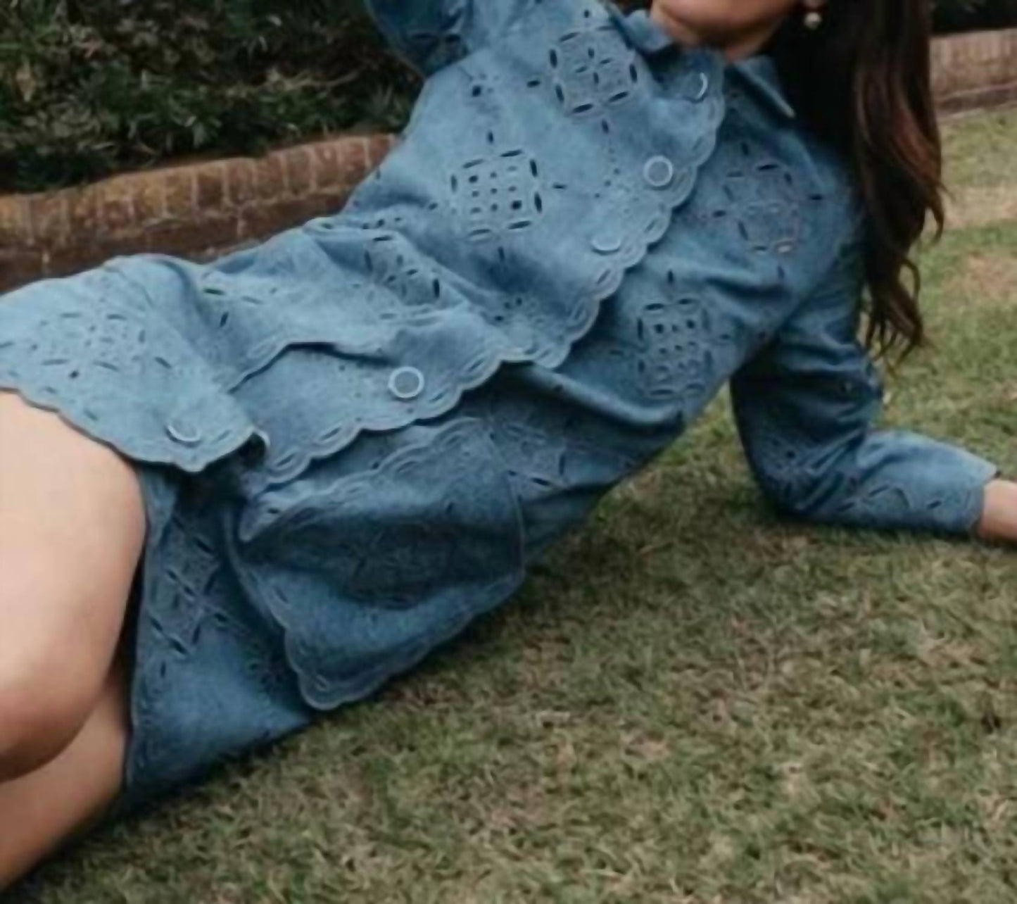 Veronica Beard - Erilyn Eyelet Shirtdress