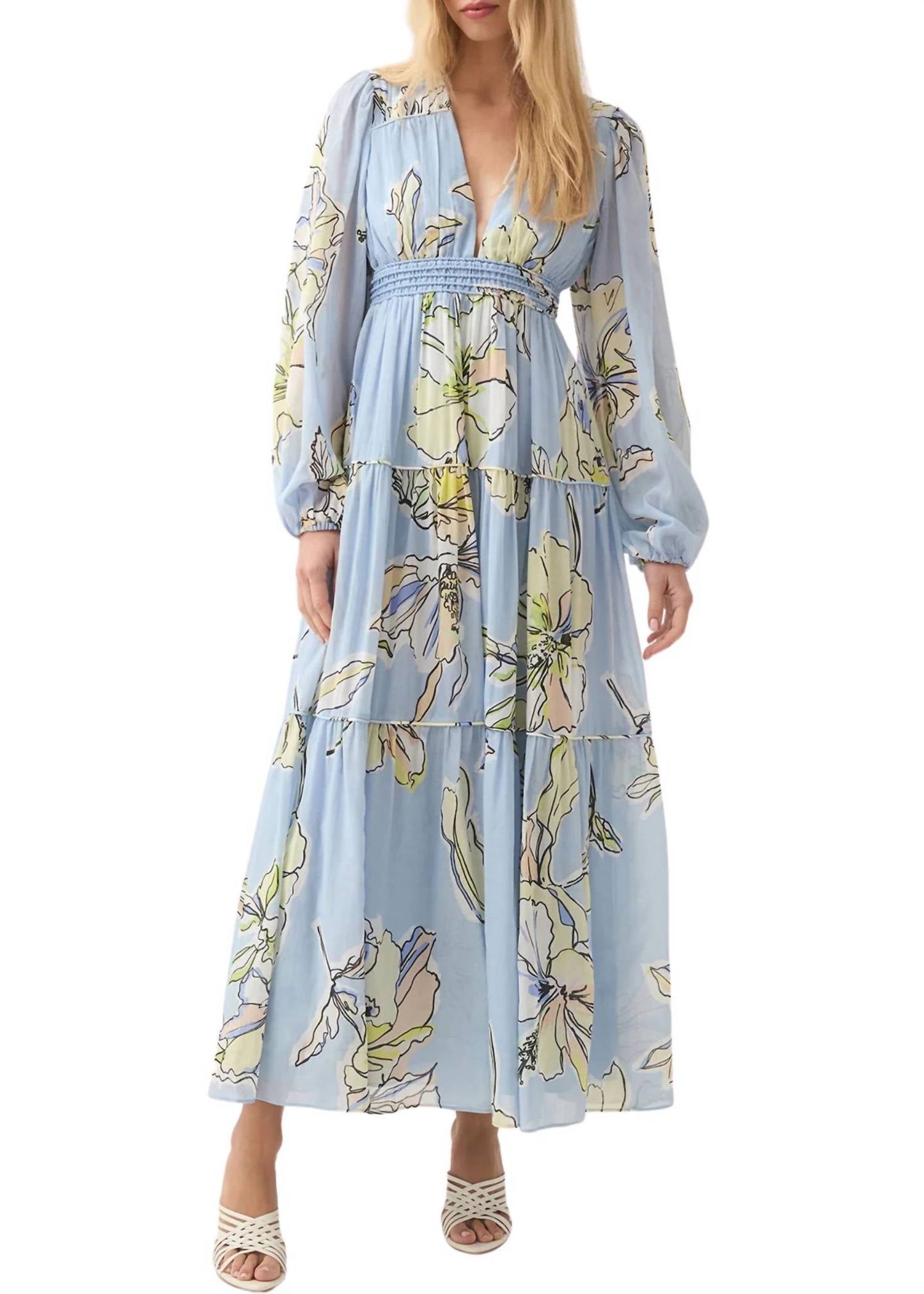 Aje. - Romantica Voile Maxi Dress