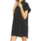 Entro - Button Down Collared Dress