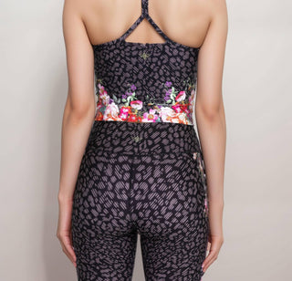 Johnny Was - Sutiã esportivo Rosey Rain Bee Active Cami