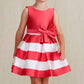 Abel & Lula - Ottoman Stripe Ruffle Dress