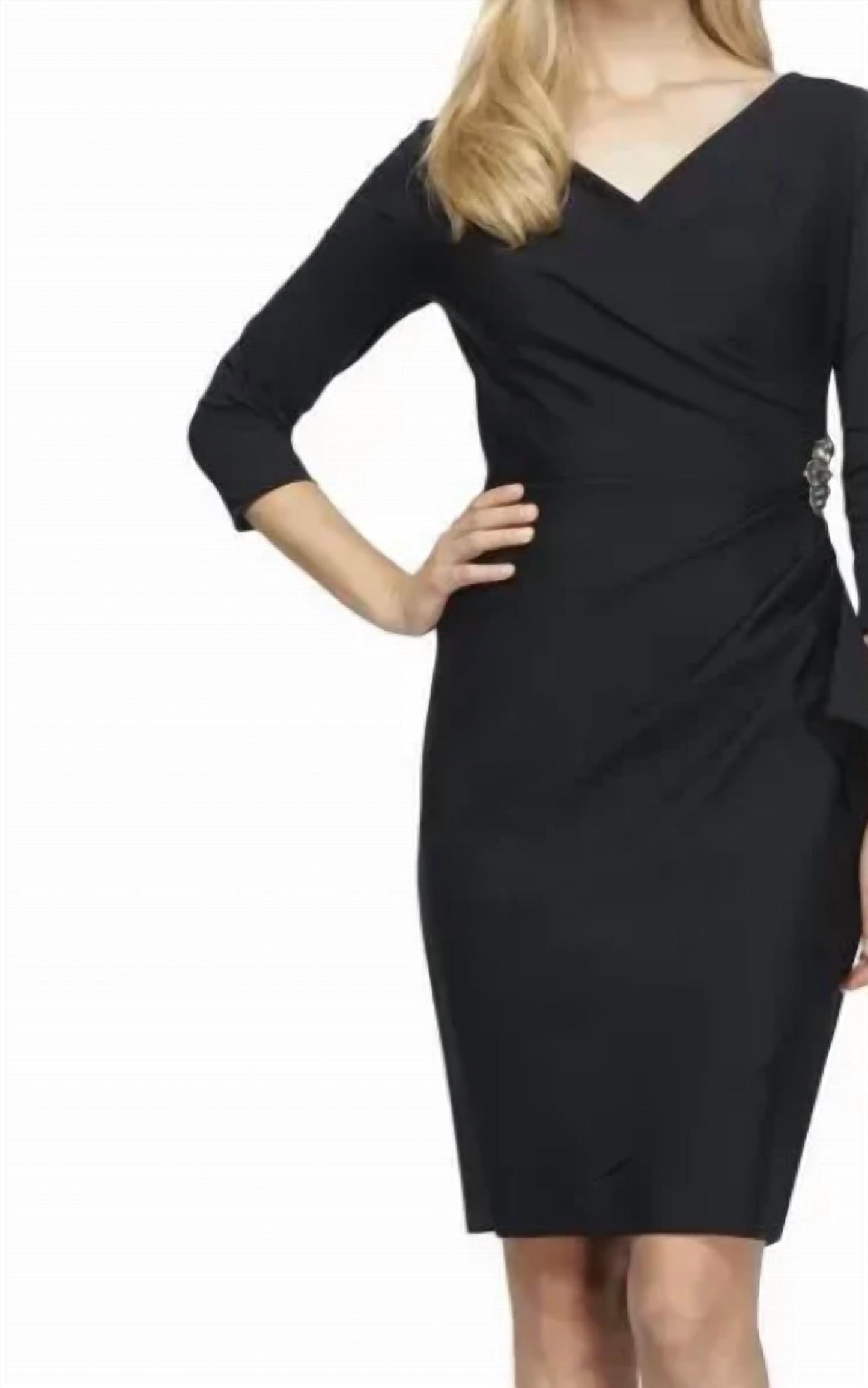 Alex Evenings - Side Ruched Cocktail Dress