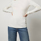 Velvet By Graham & Spencer - Gauzy Whisper Fitted Mock Neck Tee
