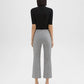 Theory - Cropped Kick Pants Houndstooth Jersey Cropped Kick Pants