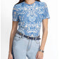Johnny Was - ELEANOR SHORT SLEEVE MESH TEE