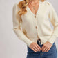 Bluivy - Women's Button Down V Neck Cardigan