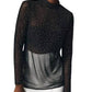 Eva Franco - Starlight Long-Sleeve Sheer Tunic
