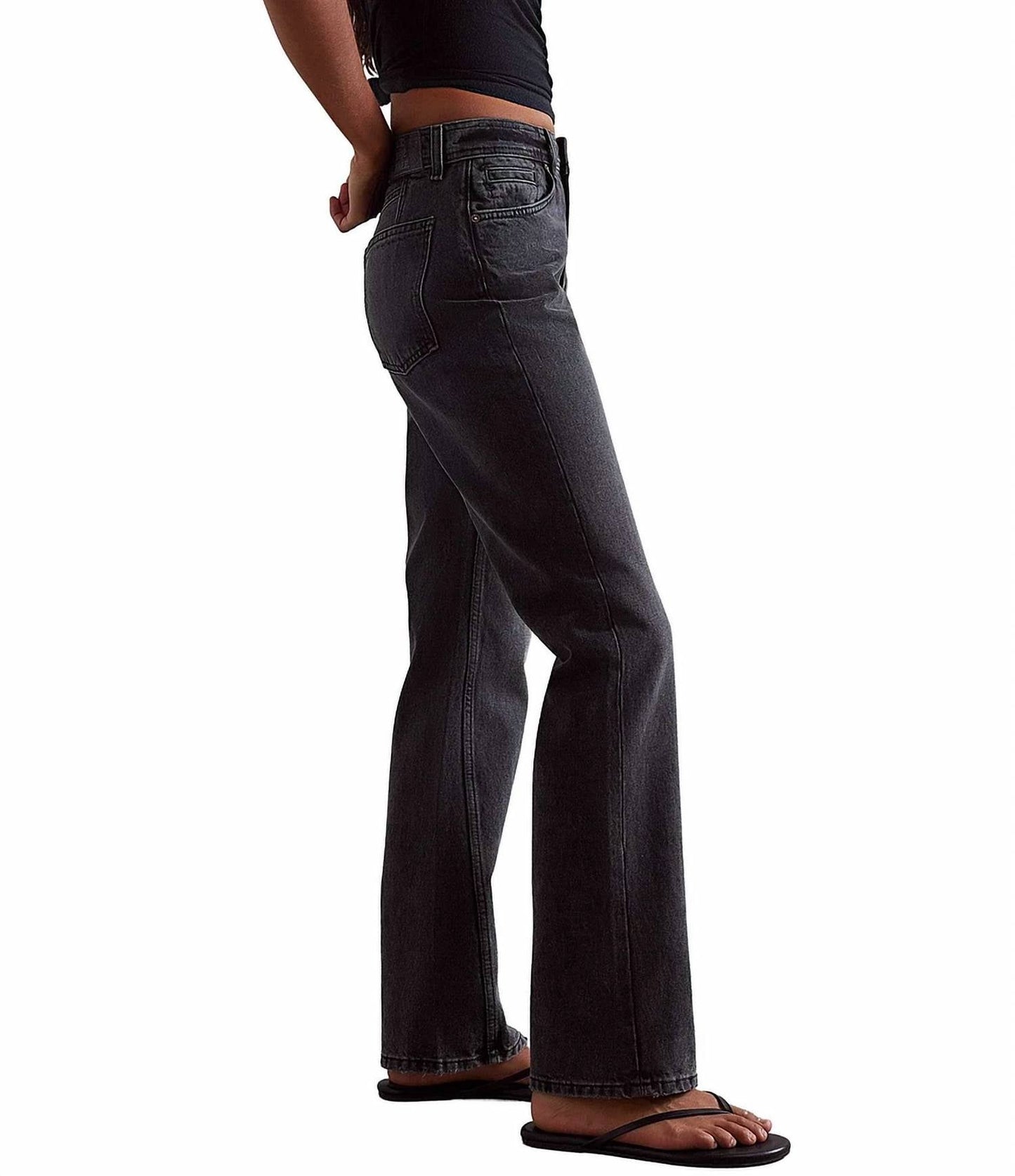 Free People - Xena Slim Straight Jeans