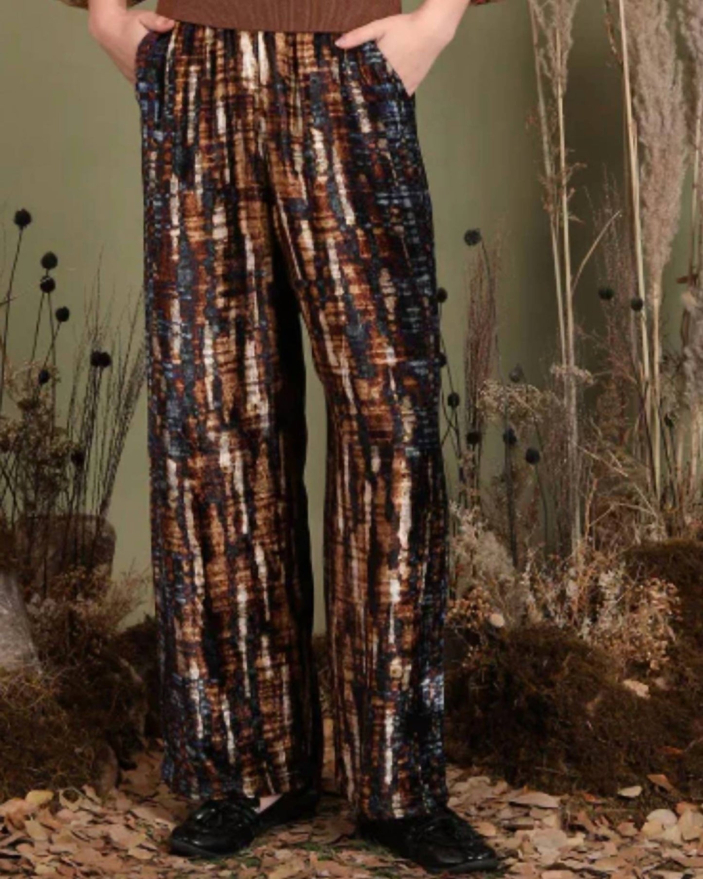 -Bl^Nk- - Lerivina Straight Leg Trouser