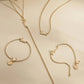 Eklexic - Women's Dainty Script Love Bracelet