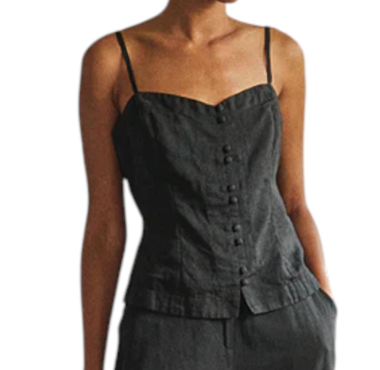 Ciao Lucia - Cortez Button Down Top