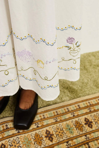 Alemais - Giulia Embroidered Sundress