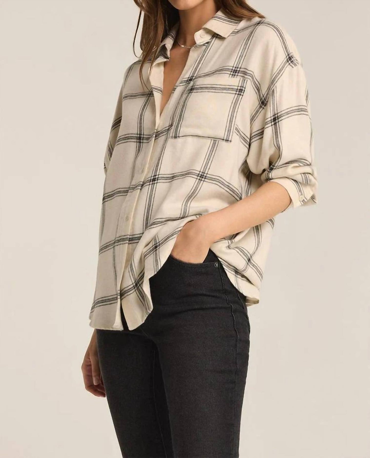 Z Supply - River Plaid Button Up Shirt