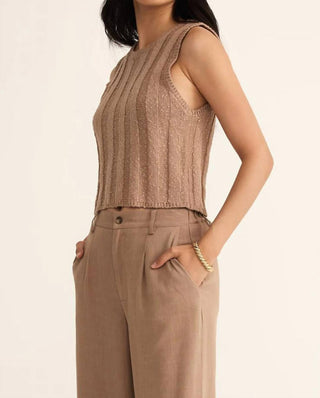 Z Supply - Calan Rib Sweater Cropped Tank