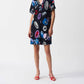 Joseph Ribkoff - Doodle Print Mini Shift Dress