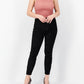 7 For All Mankind - Metallic Velvet Ankle Skinny High Rise Jean