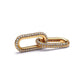 Pandora - Women's Me Pave Double Styling Link Charm