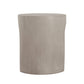 Outdoor MGO Round U-Shape Side Table Light Grey