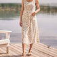 April Cornell - Dancing Peacock Porch Midi Dress