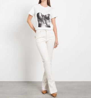 Alexander Mcqueen - Bustier Print T-shirt