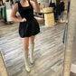 &Merci - Bubble Hem Mini Dress