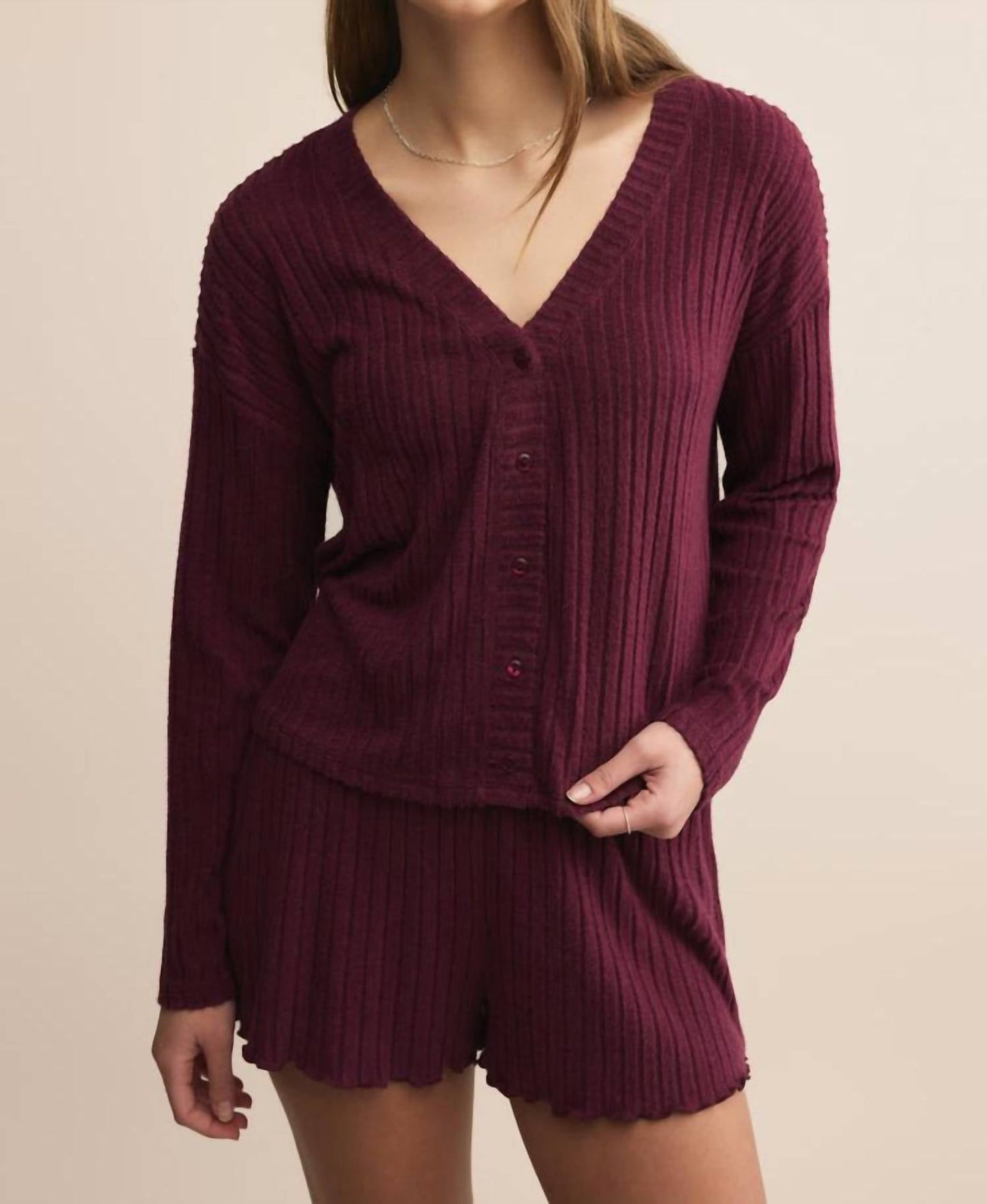 Z Supply - Mara Silky Rib Cardigan