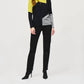 Joseph Ribkoff - Color Block Cowl Neck Long Sleeve Top