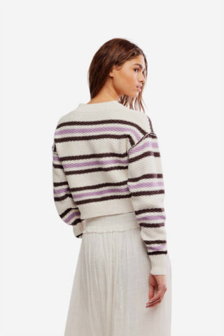 Free People - Lila Stripe Cardigan