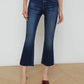 L'Agence - Calça Jeans Kendra High Rise Crop Flare