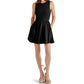Steve Madden - Vestido curto Bronte de técnica mista