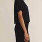 Z Supply - Sway Textured Cropped Tee