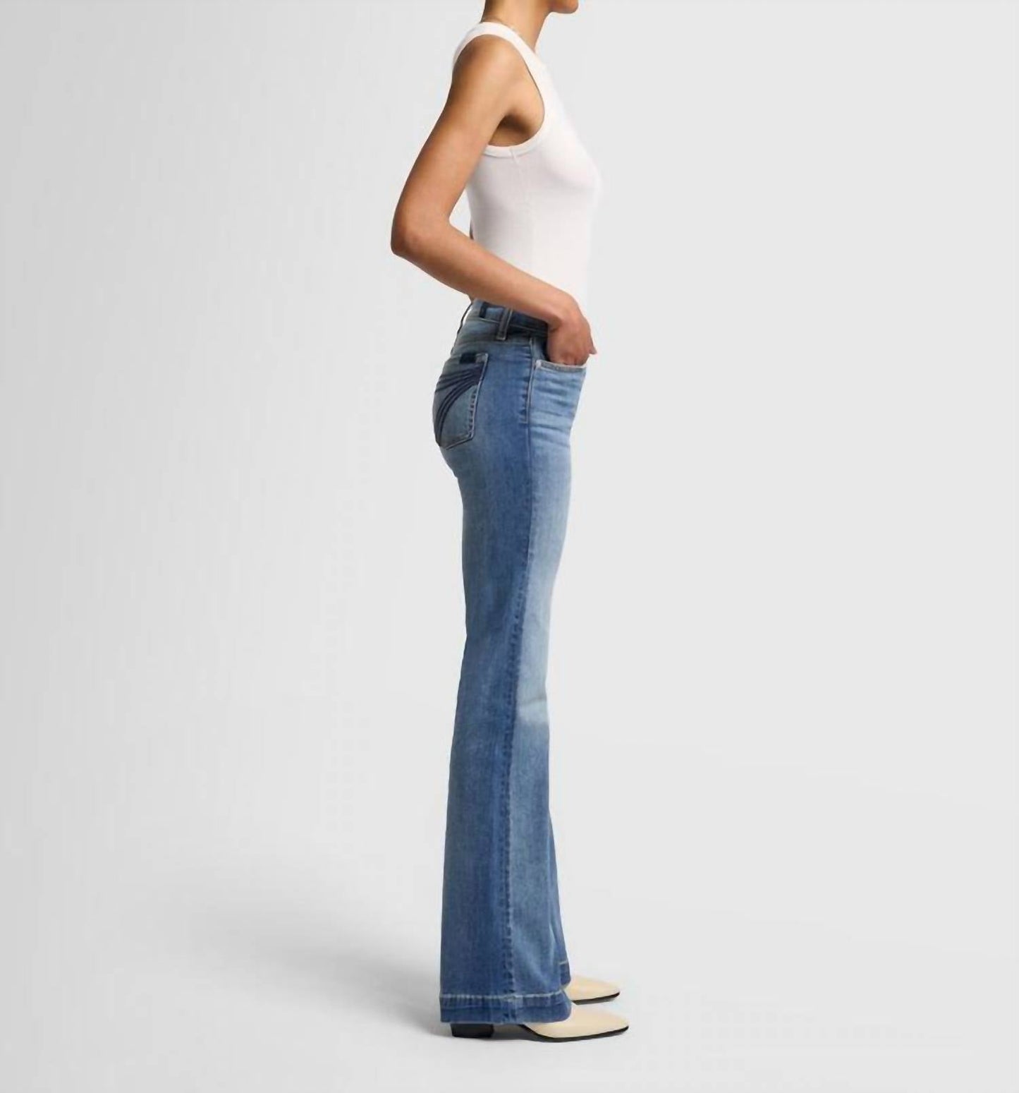 7 For All Mankind - Dojo Wide Leg Jeans