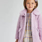 Mayoral - Girls' Faux Fur Collar Coat