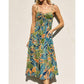 Dress Forum - Havana Twist Knot Tie Shoulder Midi Dress