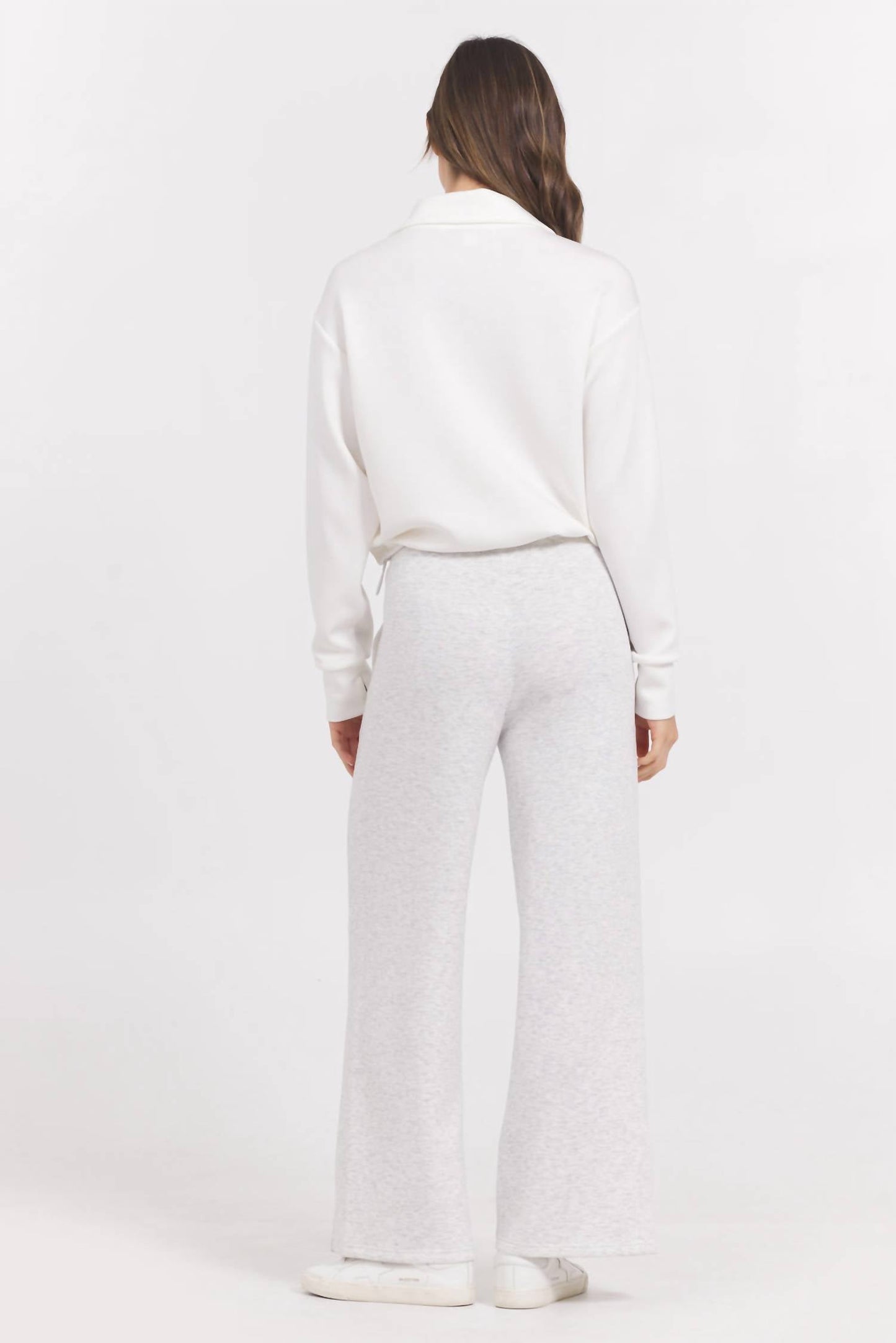 Vintage Havana - Egg Shell Cloud Wide Leg Pant