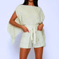 Baliawear - Linen Cape Blouse