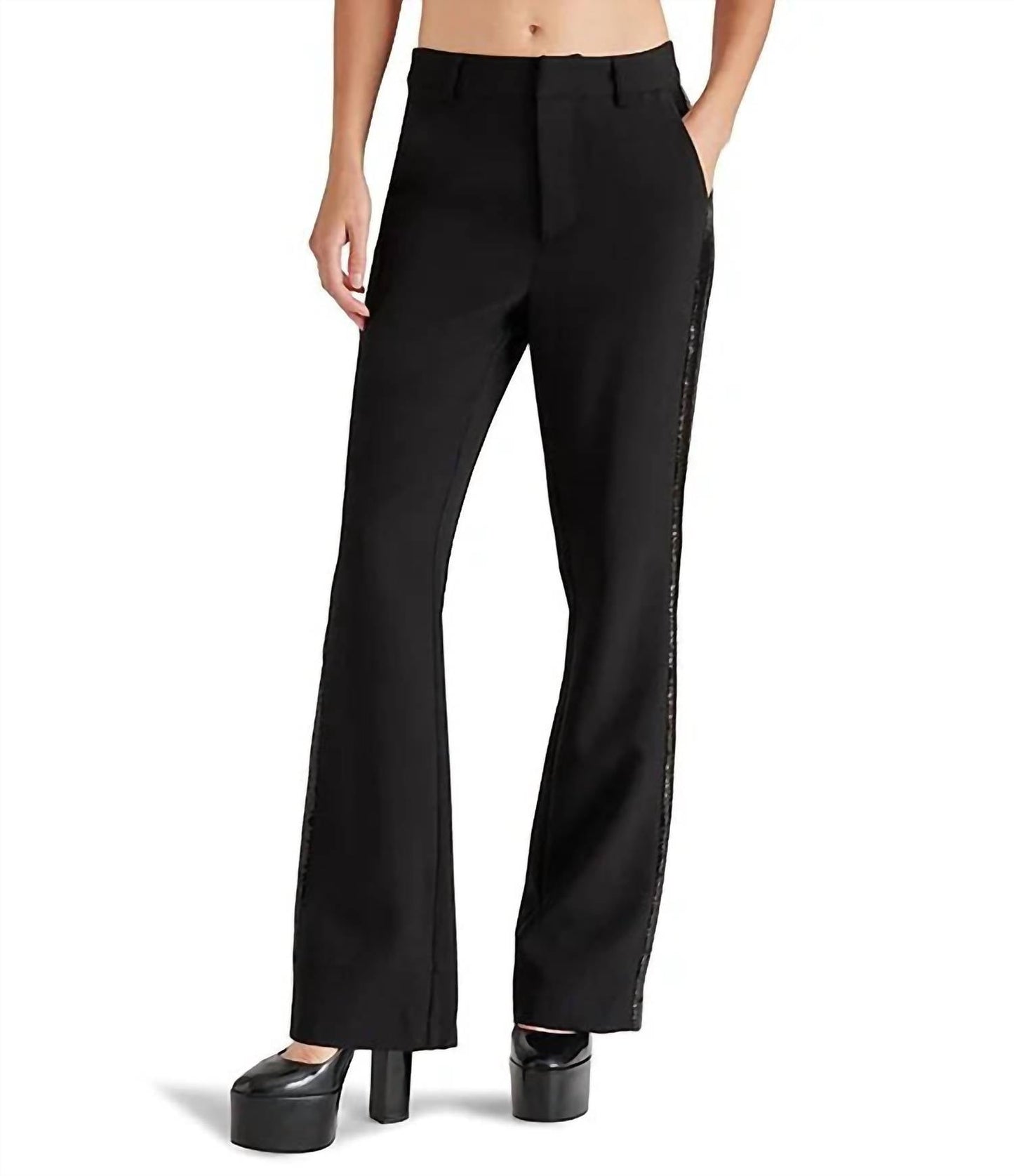 Steve Madden - Waverly Sequin Trim Pant