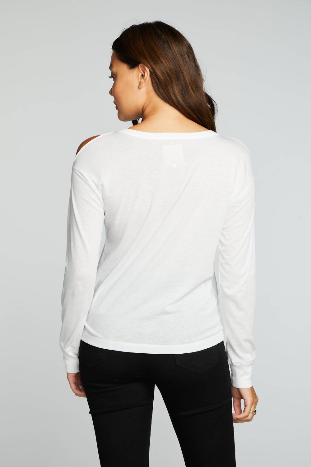 Chaser - Chaser Recycled Vintage Jersey Vented Long Sleeve Drop Shoulder Crew Neck