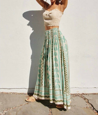 Dress Forum - Smocked Hip Midi Skirt
