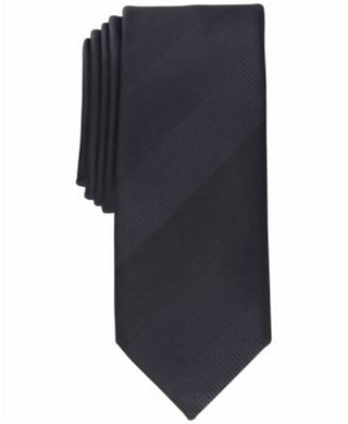Alfani - Men's Slim Textured Stripe Tie