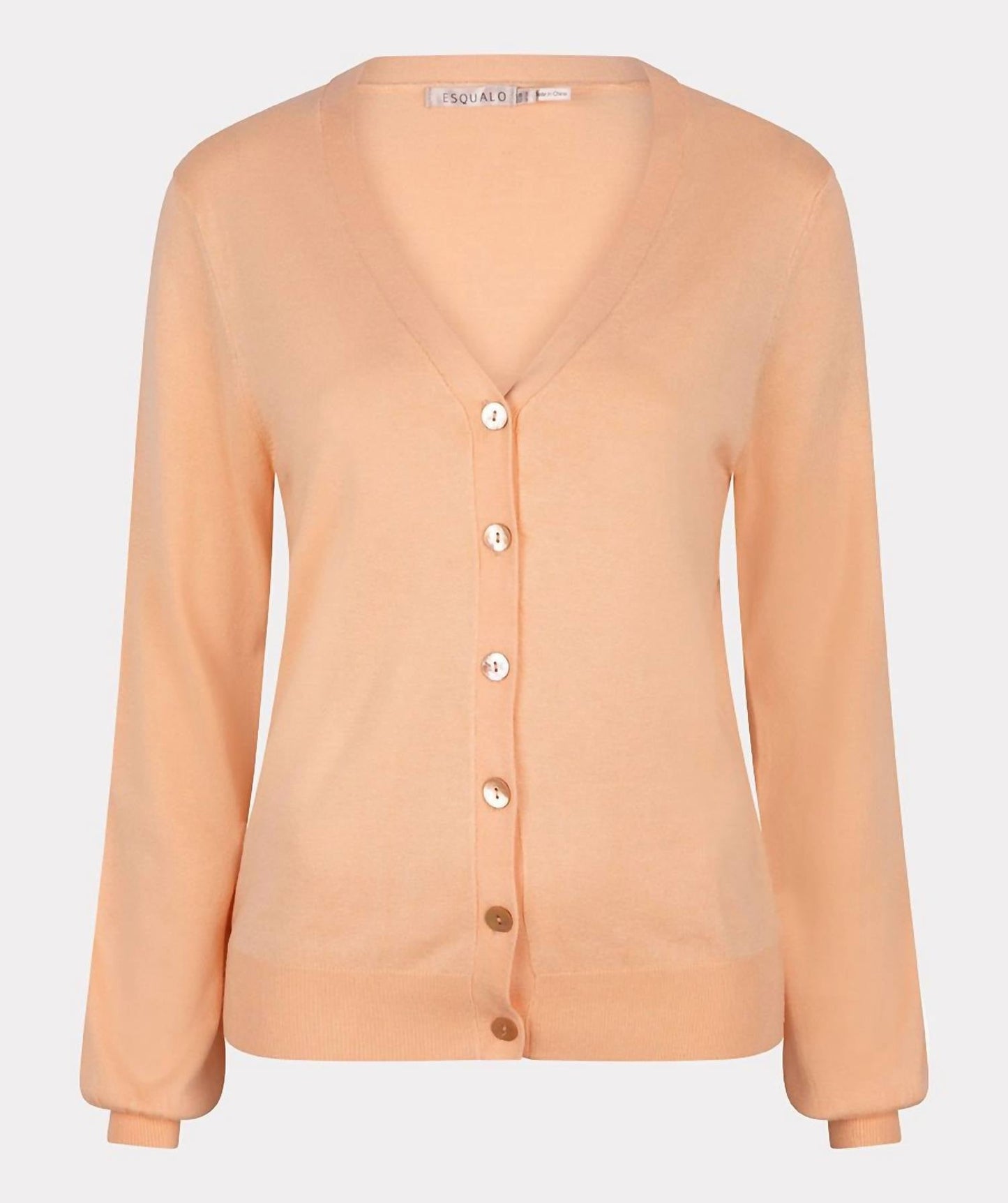 Esqualo - Basic V-neck Cardigan