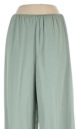 Alex Evenings - Women's Chiffon Straight Leg Pants