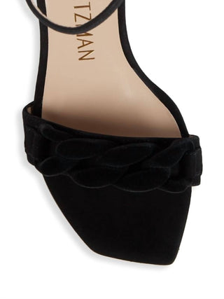 Stuart Weitzman - Sandálias femininas de camurça Amelina Chain