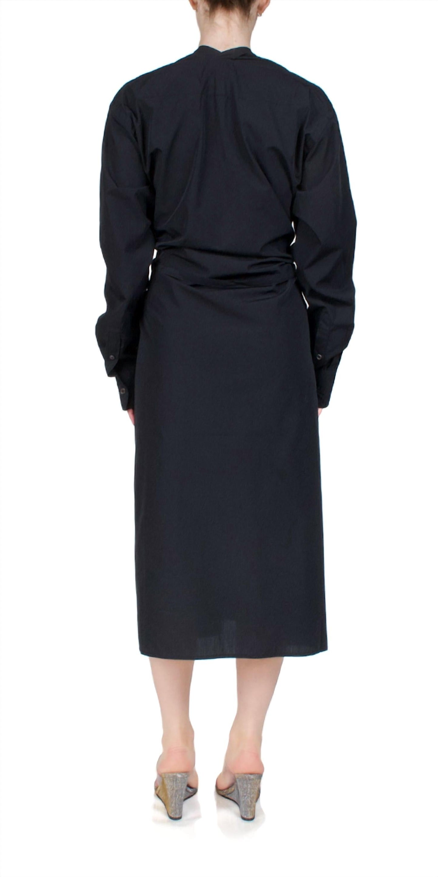 6397 - Women's Colarless Shirtdress