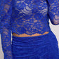 Generation Love - Long Sleeve Lace Crop Top
