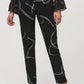 Joseph Ribkoff - Silky Knit Abstract Print Pull-On Pants