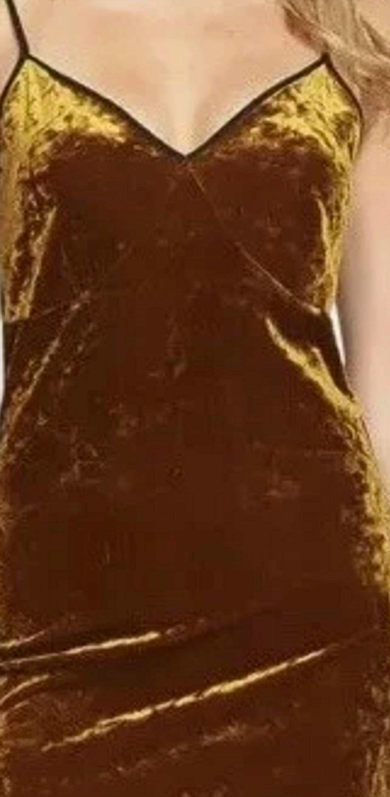 1.State - Velvet Slip Strap Dress