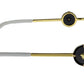 Versace - Aviator Metal Sunglasses with Grey Lens