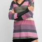 143 Story - V Back Detail Stripe Top