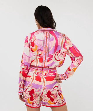 Esqualo - Blusa Estampa Disco